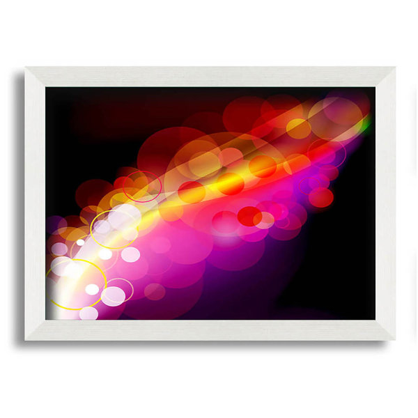 Ivy Bronx Liquid Light Framed Print Wall Art Wayfair.co.uk